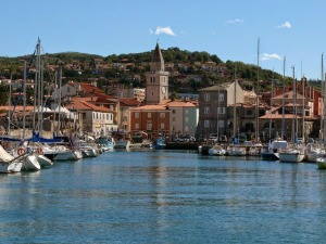 View from sea of Muggia