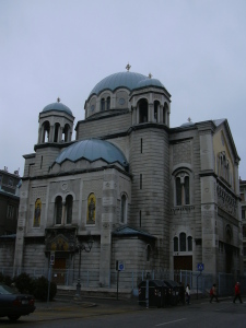 Die serbisch-orthodoxe Kirche San Spiridione